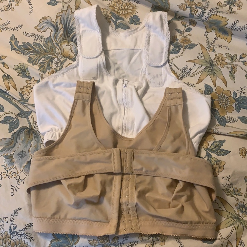 2 EUC post breast surgery bra’s, size large and XL. SF, pet friendly